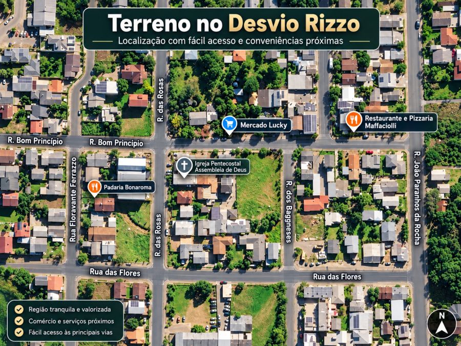 Terreno - Venda - Desvio Rizzo - Caxias do Sul - RS