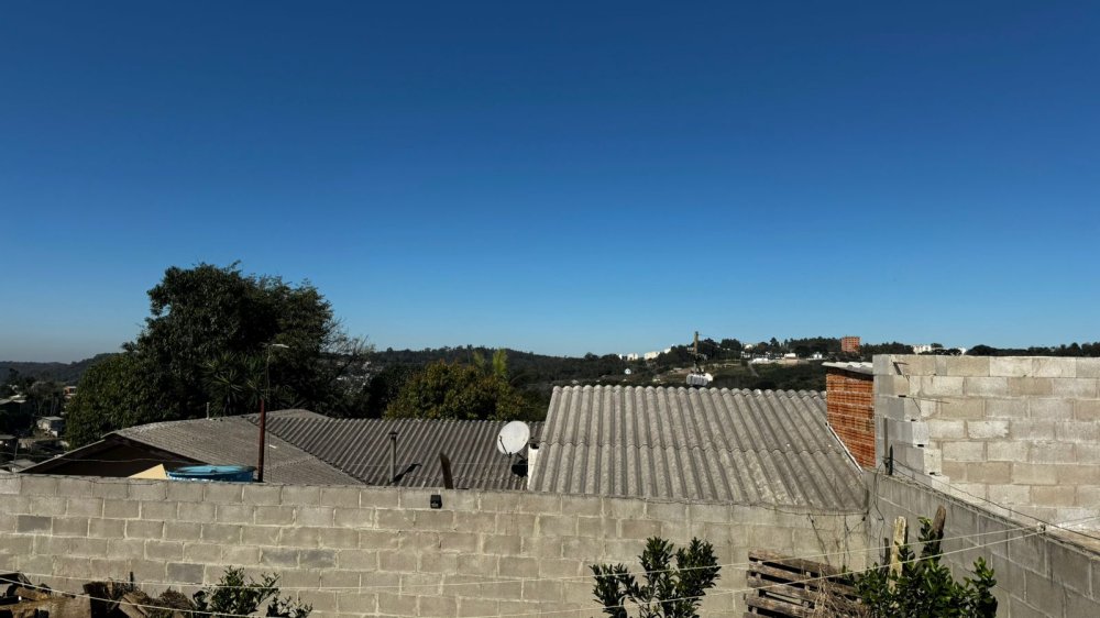 Vista da porta dos fundos.